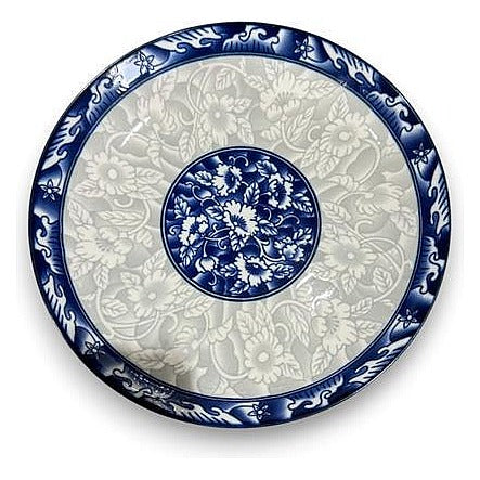 NH-CT-40 - PLATO DECORATIVO DE PORCELANA AZUL (46/1)