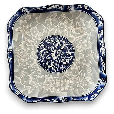 NH-CT-42 - PLATO DECORATIVO CUADRADO FLORAL (54/1)