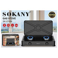 SK- 07004 - ESTUFA DE GAS DE 2 QUEMADORES (4/1)