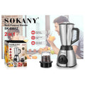 SK-03012 - LICUADORA DE 2 EN 1 CON VASO EXTRA (6/1)