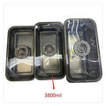 KT-ST29 - RECIPIENTE PLÁSTICO RECTANGULAR CON TAPA 3800ML (50/1)