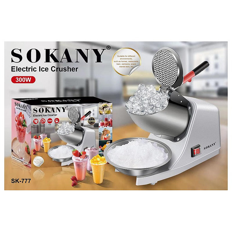 SK-777 - TRITURADORA DE HIELO ELÉCTRICA 300W (4/1)