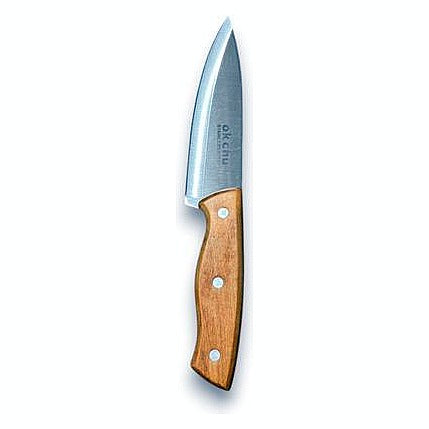 KT-HCK1 - CUCHILLO DE COCINA CON MANGO DE MADERA (144/1)