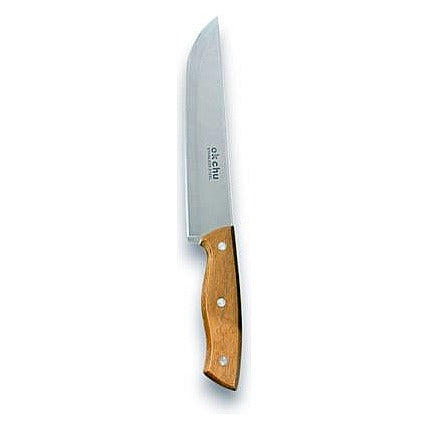 KT-MCH8 - CUCHILLO DE TRINCHAR CON MANGO DE MADERA (144/1)