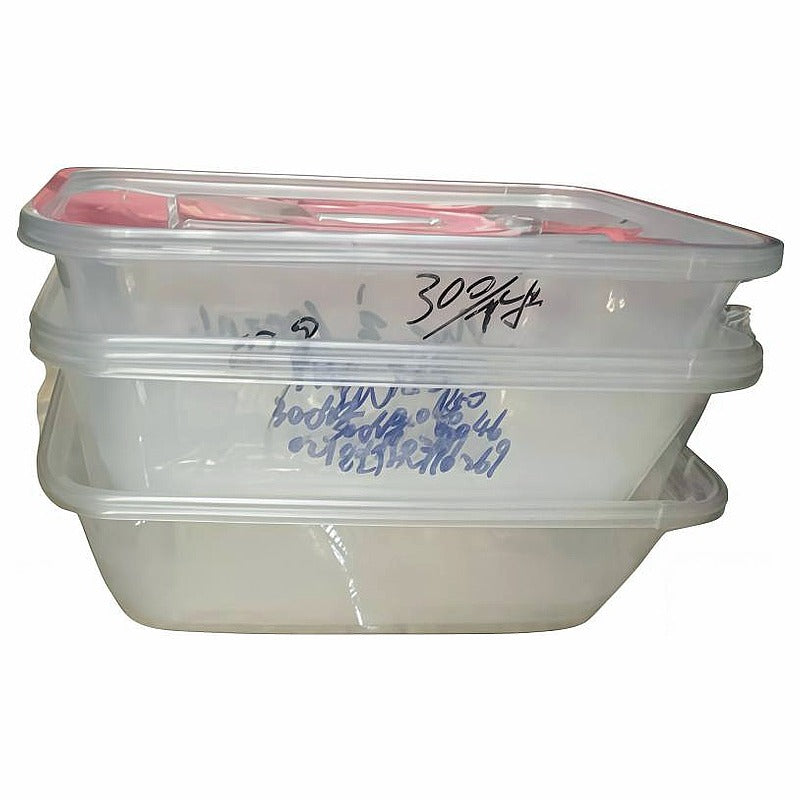 KT-DA52 - CONTENEDOR PLÁSTICO CON TAPA TRANSPARENTE (300/1)