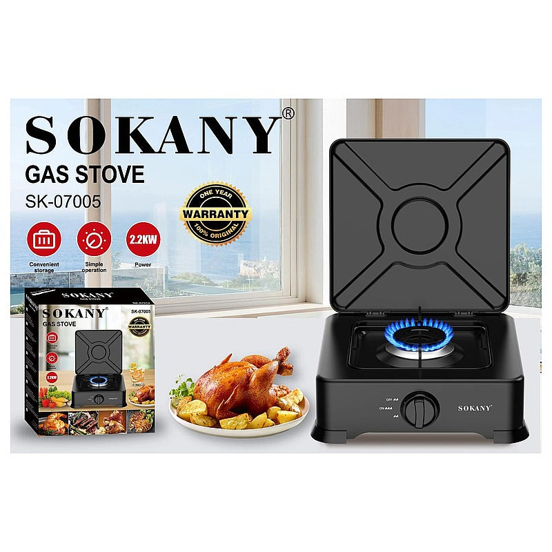 SK-07005 - ESTUFA DE GAS PORTÁTIL SOKANY (8/1)