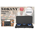 SK-6003 - ESTUFA DE GAS PORTÁTIL 3 QUEMADORES (8/1)