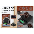SK- 19034 - BALANZA DIGITAL PARA CAFÉ 0.1G-5KG (40/1)