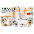 SK- 03029 - EXTRACTOR DE JUGOS 4 EN 1 (4/1)