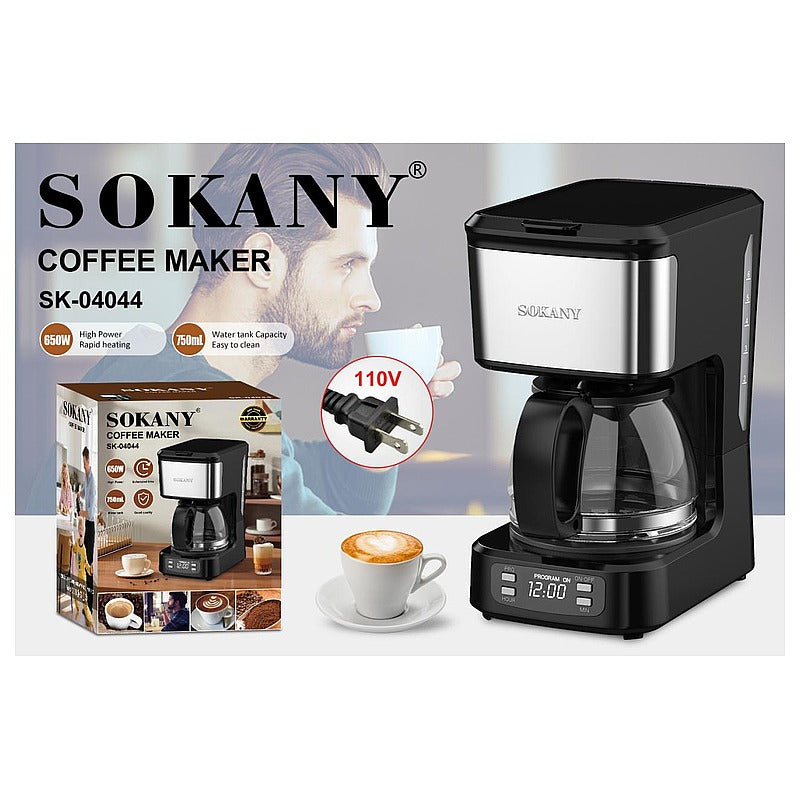 SK-04044 - CAFETERA ELÉCTRICA 750 ML (6/1)