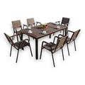 HF-MTC8 - CONJUNTO MESA Y SILLAS MESA 160*90 RECTANGULAR + SILLA (1/1)