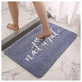 HG-QSM7 - ALFOMBRA DE BAÑO GRIS CON TEXTO (50/1)