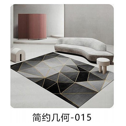 HG- QSM46 - ALFOMBRA GEOMÉTRICA MULTICOLOR 200X300 CM (10/1)