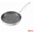 KT-SK73 - SARTÉN DE ACERO INOXIDABLE 28 CM (20/1)