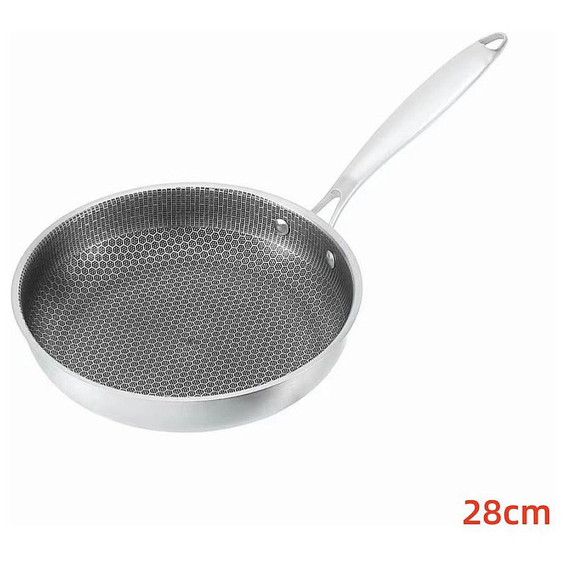 KT-SK73 - SARTÉN DE ACERO INOXIDABLE 28 CM (20/1)