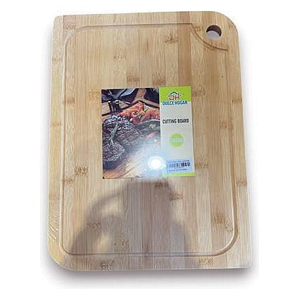 HG-QZ006 - TABLA DE CORTAR DE BAMBÚ 30*40CM (20/1)