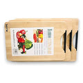 HG-QZ008 - TABLA DE CORTAR DE BAMBÚ 28X38 CM (20/1)