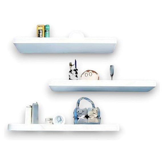 HG-JHH17 - ESTANTE FLOTANTE DE PARED BLANCO (6/1)