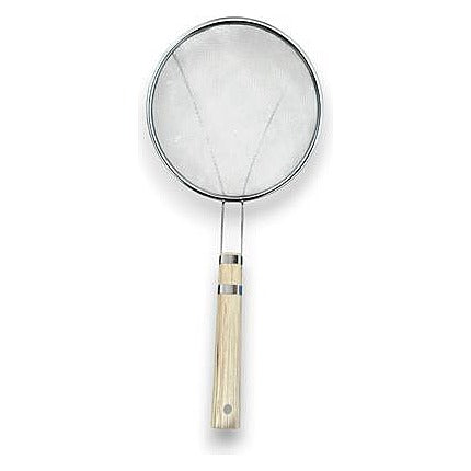 KT-T-YG11 - COLADOR DE ACERO CON MANGO DE MADERA (120/1)