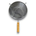 KT-T-YG18 - COLADOR DE ACERO INOXIDABLE CON MANGO DE MADERA (240/1)