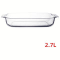 HG-KRG62 - BANDEJA DE VIDRIO RECTANGULAR 2.7 L (8/1)