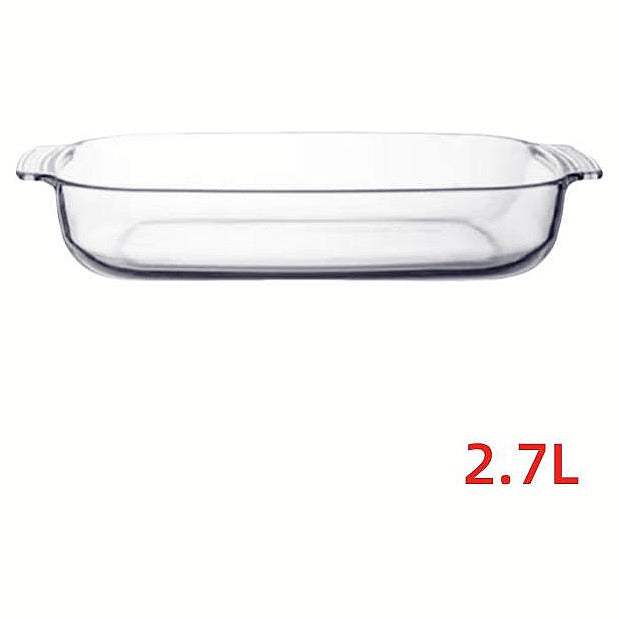 HG-KRG62 - BANDEJA DE VIDRIO RECTANGULAR 2.7 L (8/1)