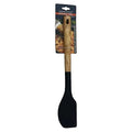 HMD-K4 - ESPÁTULA DE SILICONA CON MANGO DE MADERA (240/1)