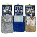 HG-XTY43 - SET DE CORTINA PARA BAÑO CON ALFOMBRA (24/1)