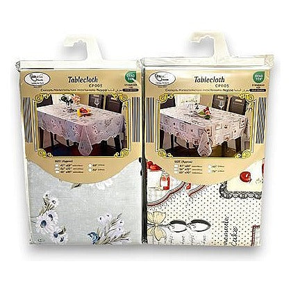 HG-XTY61 - MANTEL DE PVC CON DISEÑO FLORAL (100/1)
