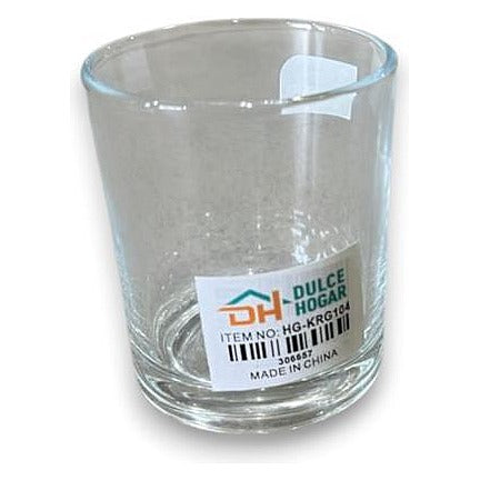 HG-KRG102 - VASO DE VIDRIO TRANSPARENTE (72/1)