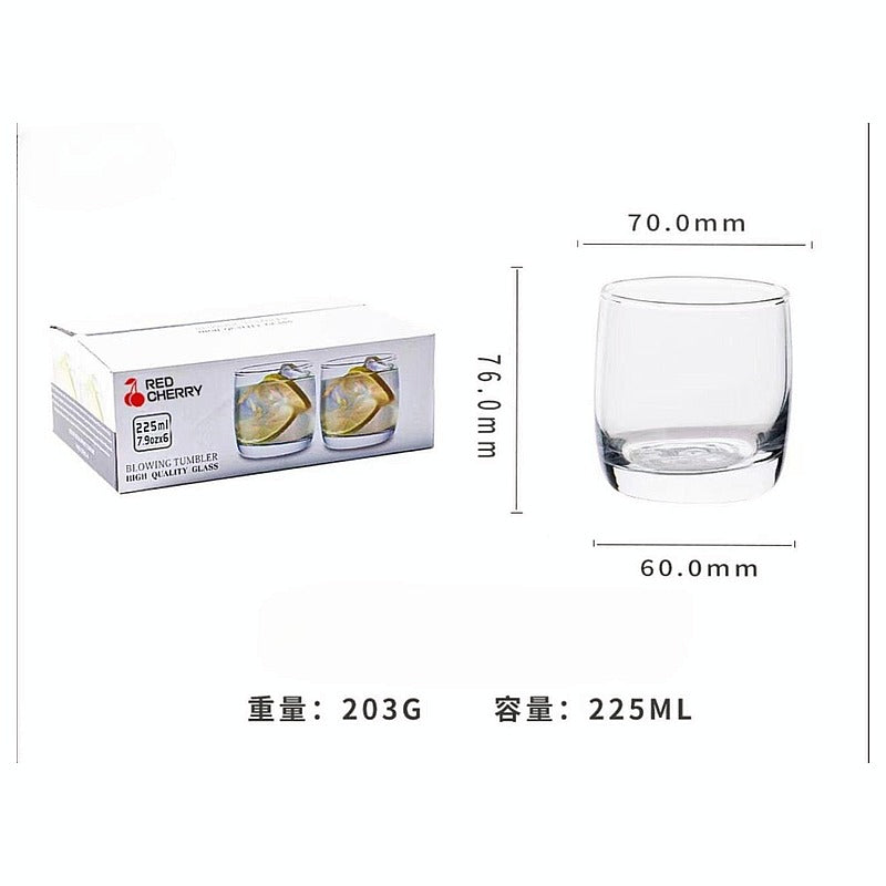 HG- KRG113 - VASO DE VIDRIO 225 ML (72/1)