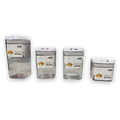 HG-CY083 - SET DE RECIPIENTES HERMÉTICOS PLÁSTICOS (18/1)