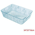 HG -CY128 - BANDEJA DE PLÁSTICO CON ASAS 34*25*10 CM (36/1)