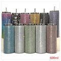 HG-LXC17 - VASO TÉRMICO CON RHINESTONES 600 ML (25/1)