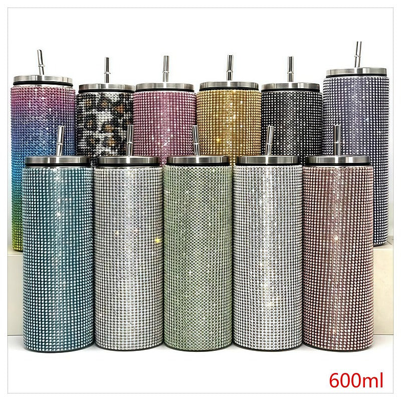 HG-LXC17 - VASO TÉRMICO CON RHINESTONES 600 ML (25/1)