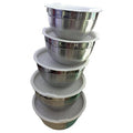 KSS012 - JUEGO DE BOWLS DE ACERO INOXIDABLE (12/1)
