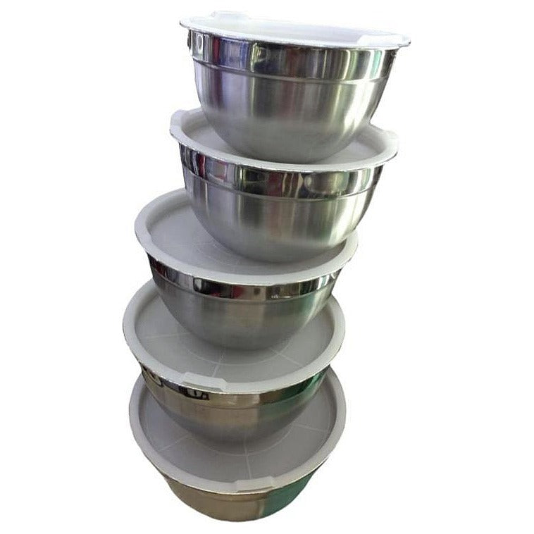 KSS012 - JUEGO DE BOWLS DE ACERO INOXIDABLE (12/1)