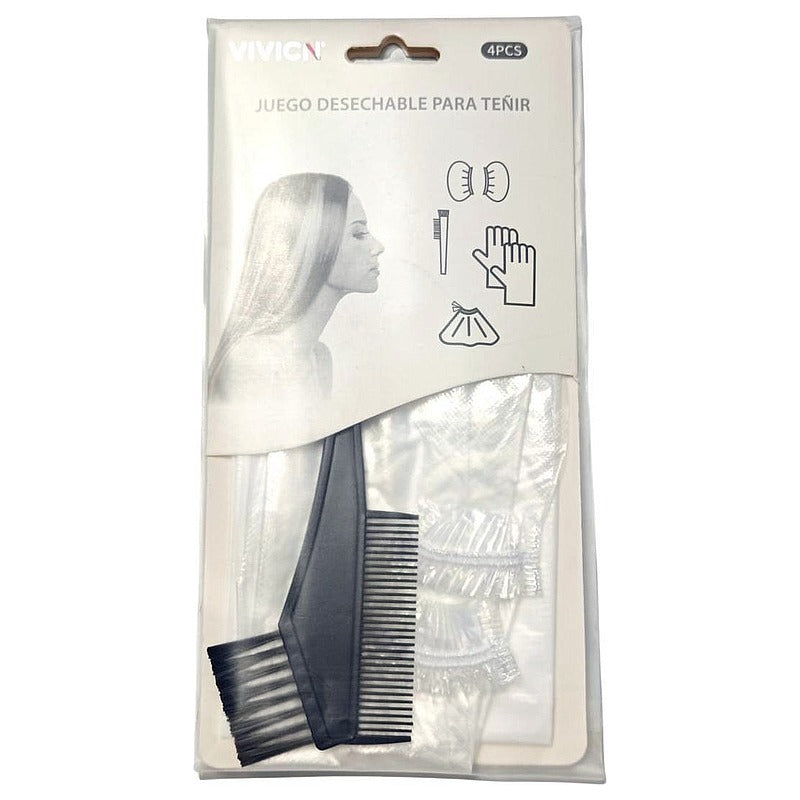 BS-VV030 - KIT DESECHABLE PARA TEÑIR 4 PIEZAS (624/1)