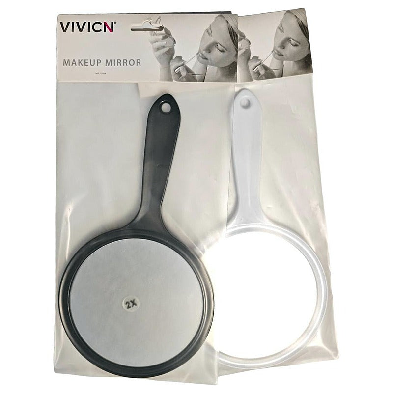 BS-VV054 - ESPEJO DE MANO PARA MAQUILLAJE 2X (120/1)