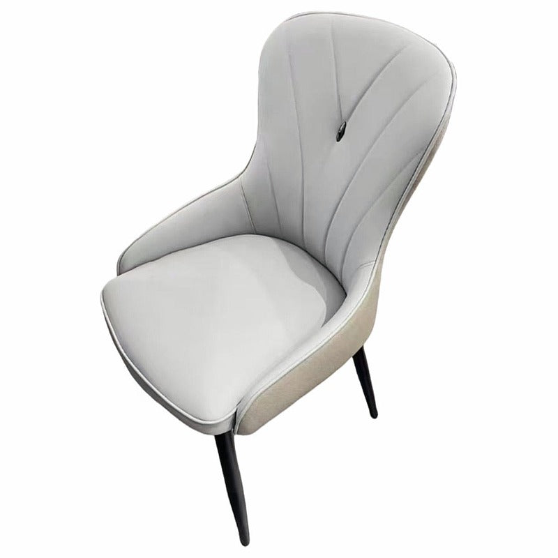HF- QC25 - SILLA TAPIZADA GRIS (2/1)