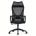 HF-YC033 - SILLA DE OFICINA ERGONÓMICA NEGRA (2/1)