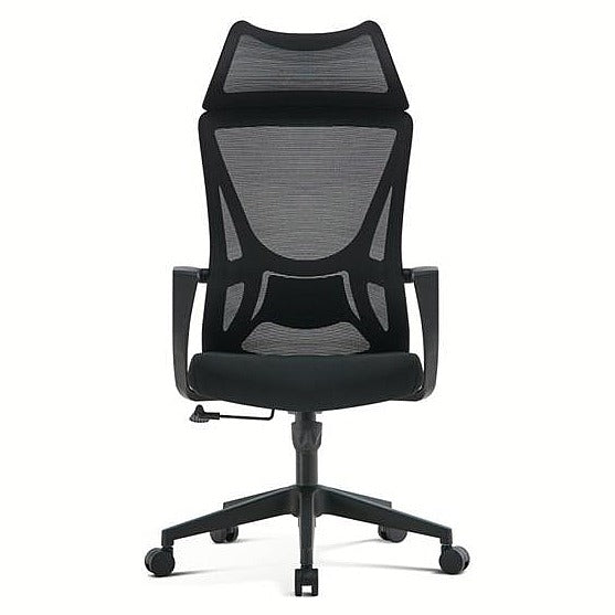 HF-YC033 - SILLA DE OFICINA ERGONÓMICA NEGRA (2/1)