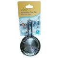 H-JHK01 - SET DE TAZAS MEDIDORAS DE ACERO INOXIDABLE (48/1)