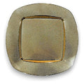 H-HBP04 - PLATO DECORATIVO DORADO TEXTURIZADO (50/1)