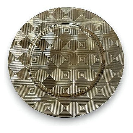 H-HBP09 - PLATO DECORATIVO DORADO (50/1)
