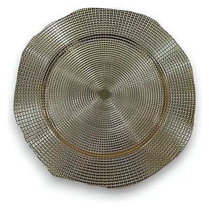 H-HBP10 - PLATO DECORATIVO DE METAL DORADO (50/1)