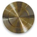 H-HBP12 - PLATO DECORATIVO DORADO METÁLICO (50/1)