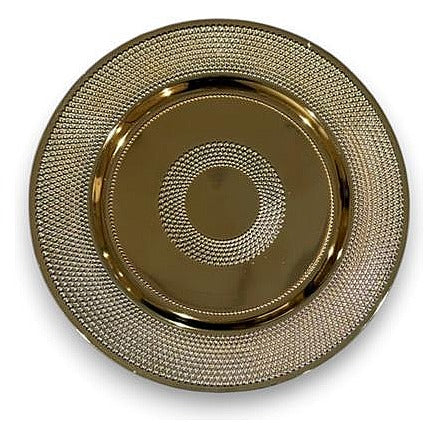 H-HBP19 - PLATO DECORATIVO DORADO (50/1)