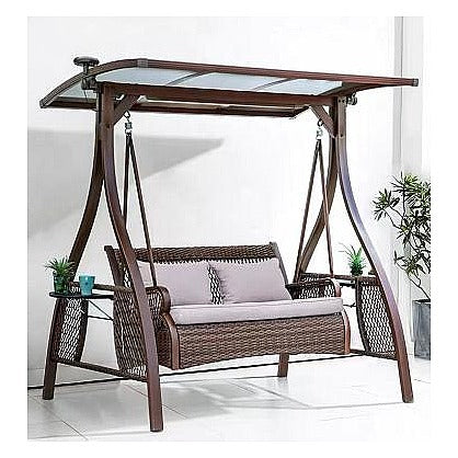 H-JHA07 - COLUMPIO DE JARDÍN CON TOLDO (1/1)