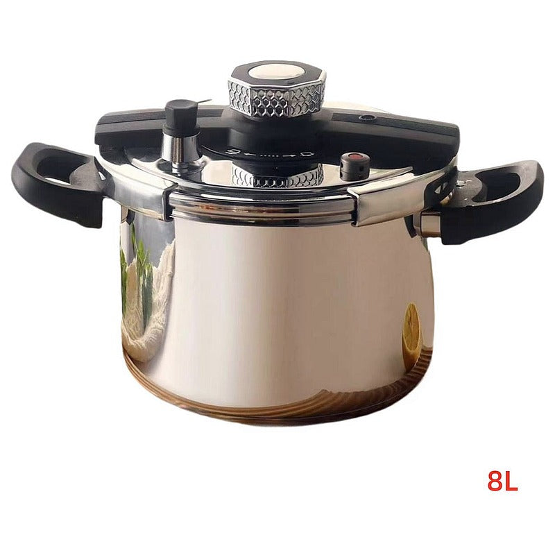 KT-WNP03 - OLLA DE PRESIÓN 8L DE ACERO INOXIDABLE (4/1)